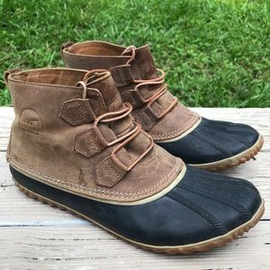 Sorel Out N About Tan Duck Boots 12